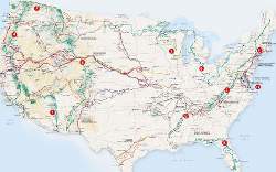 nationa trail system map