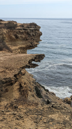 rock cliff in Portugal