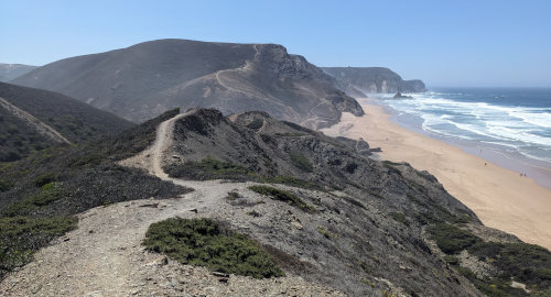 Fishermen's Trail overlooking the atlantic