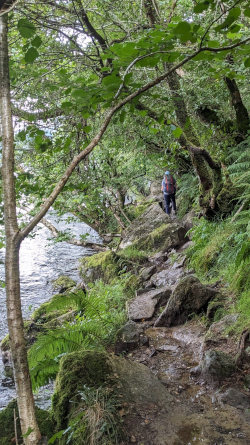 Rocky West Highland Way trail