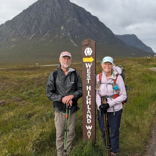 Professional Hikers on West Highland Way :-)