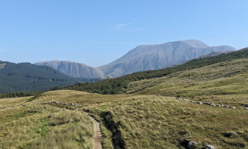 First View of Ben Nevis